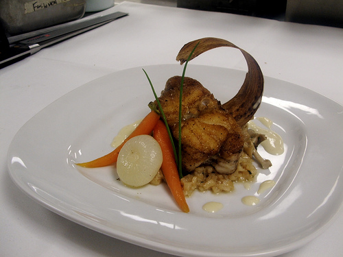 Butter Broiled Monk Fish